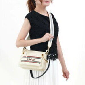 Chloe Bag White Shoulder Roy